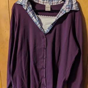 Purple Blair long sleeve